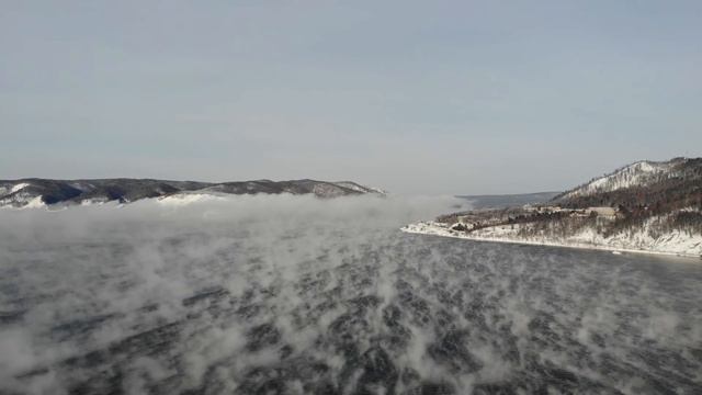 БАЙКАЛ зимой с дрона под музыку смотреть онлайн