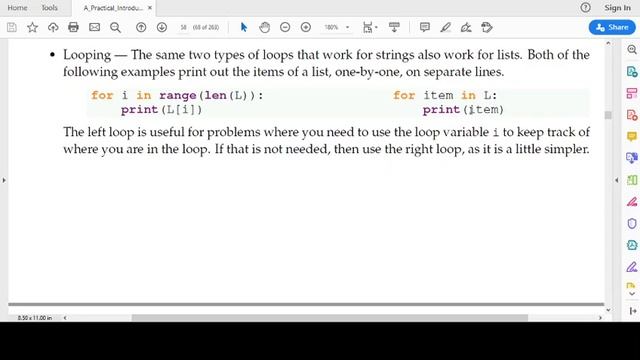 Lists in python(BS-Math-II) смотреть онлайн