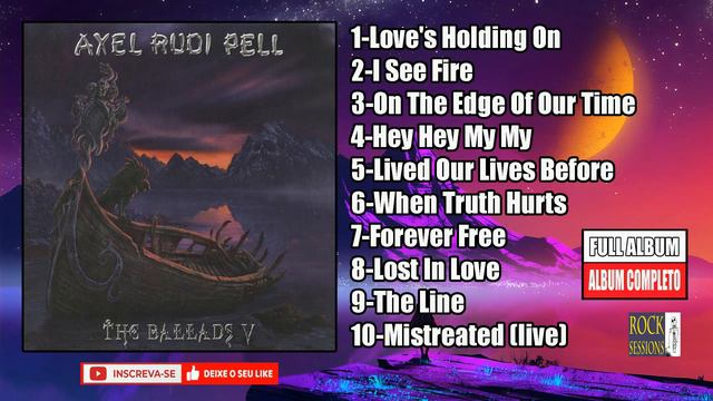 💀 AXEL RUDI PELL - THE BALLADS V ( Full Album ) (HQ) смотреть онлайн