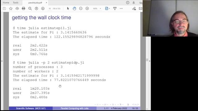 Parallel Computing in Julia смотреть онлайн