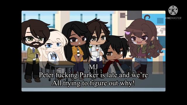 Peter Parker is late | Gacha Club | MCU | Spider-Man | Marvel | смотреть онлайн