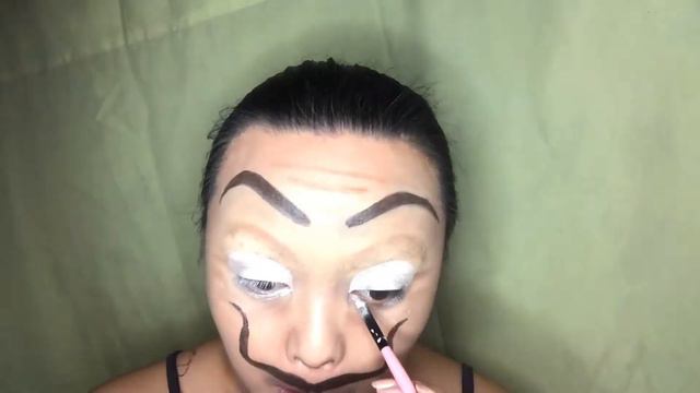 MONEY HEIST Dali Mask Inspired Makeup  timelapse 
