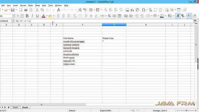 LibreOffice Calc Tutorial - proper Function | LibreOffice 6 Calc смотреть онлайн