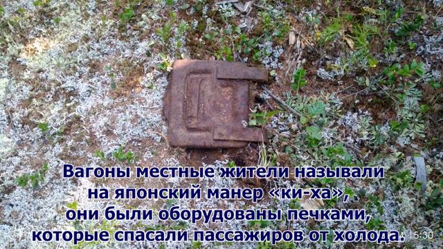 Узкоколейка. Сахалинская область, пгт. Ноглики.