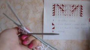 Ажурные носочки для малыша на спицах (часть 1)