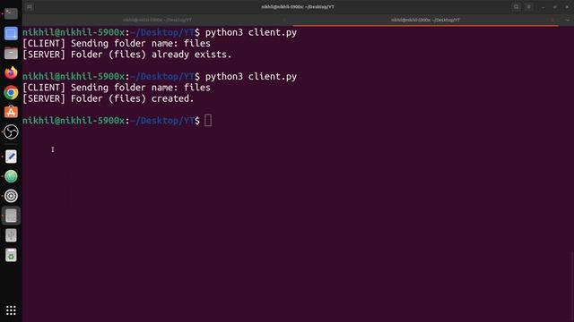 Multiple File Transfer using TCP Socket in Python | Folder Transfer using TCP Socket in Python смотреть онлайн
