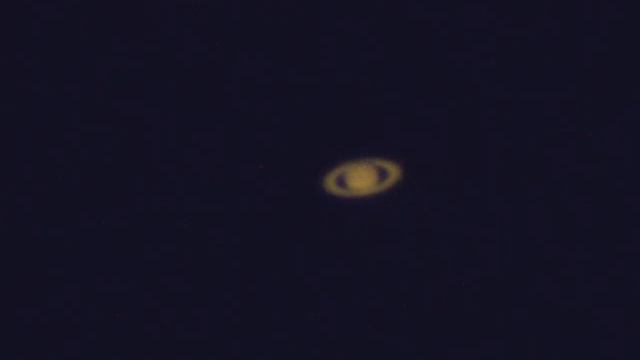 Saturn - Celestron PowerSeeker 80EQ and NexImage 5 смотреть онлайн