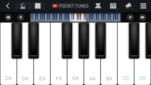 Tones and I - Dance Monkey│Mobile Piano Cover│Easy Tutorial смотреть онлайн