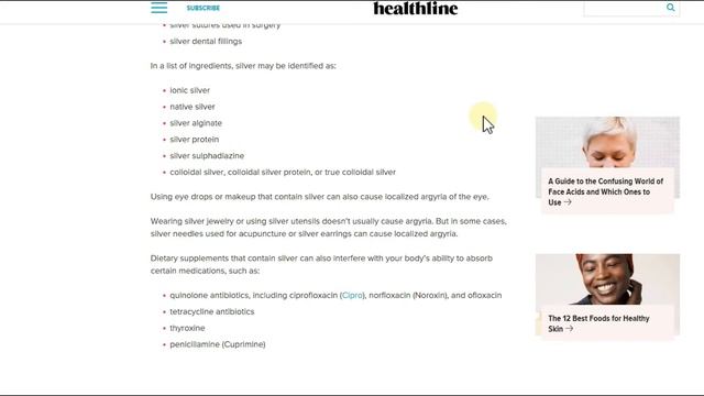 Two Most Common Misconceptions about Argyria (About What is Causing it and If It's Reversible) смотреть онлайн