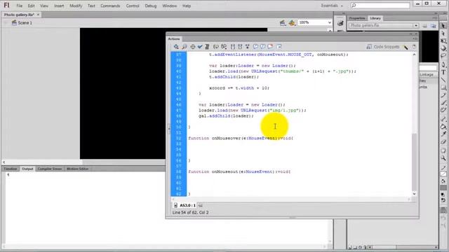Dynamic Photo Gallery in Flash using AS3.0 and XML Part 3/5 - Flash Tutorials смотреть онлайн