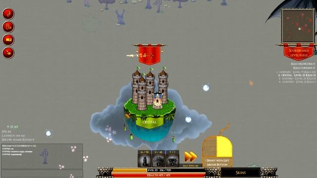ЭВОЛЮЦИЯ ЗАМКА ЧТОБЫ ИЗ РАЗВАЛИН ПОСТРОИТЬ ОГРОМНУЮ КРЕПОСТЬ В ИГРЕ CASTLE WARS! смотреть онлайн