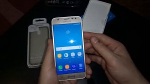 Распаковка Samsung Galaxy J3 2017