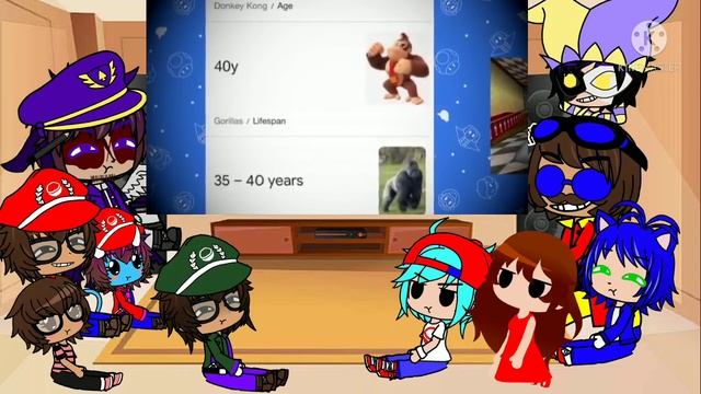 The Ethans + Fandoms React To:Mario Reacts To Nintendo Memes by SMG4 (Language Warning) (Gacha Club смотреть онлайн