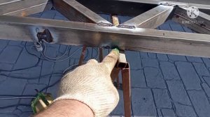 Фермы по 6,3 метра / как сварить ферму