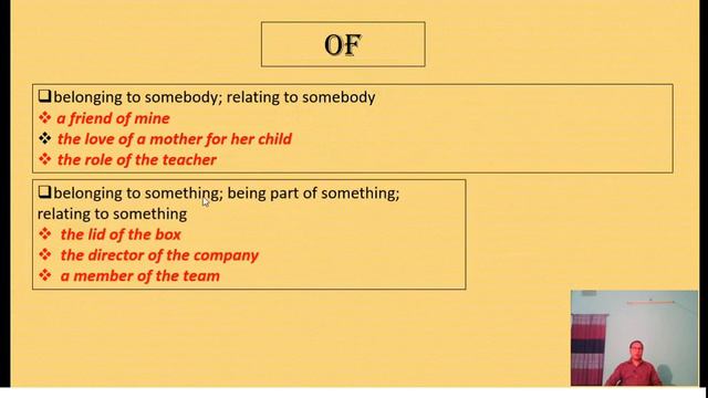 Uses of Prepositions, Lecture-3 смотреть онлайн