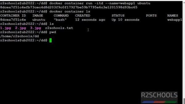 7. Docker Tutorials: How to copy files from host to Docker container