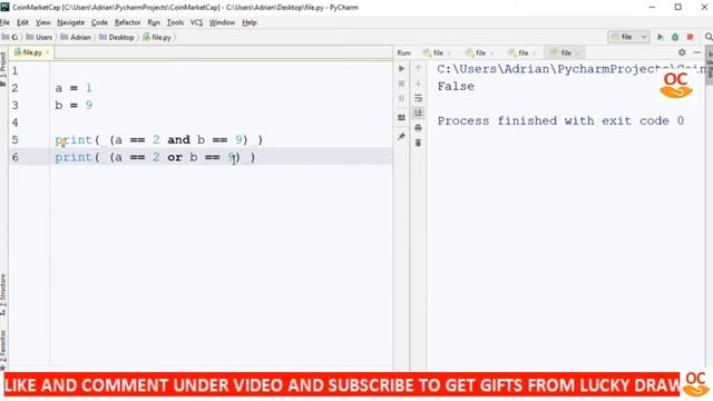 how to use logical operators in python: python logical operators: use of logical operator in pytho смотреть онлайн
