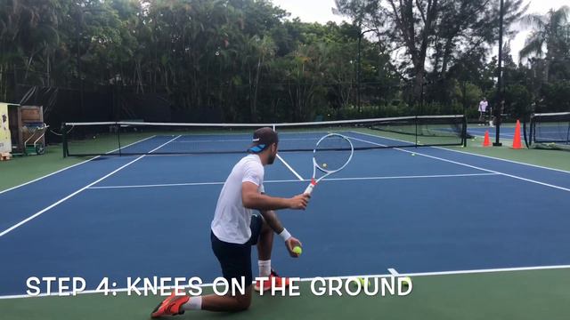 Improve your kick-serve with these 6 simple steps. Tennis with Coach Dabul world #1 jrs and #70 ATP смотреть онлайн