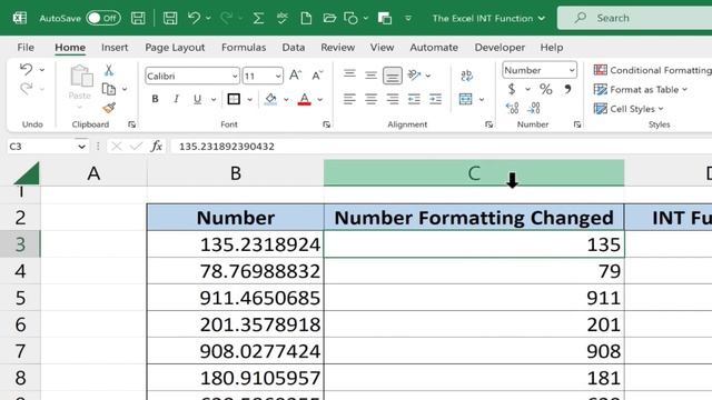The Excel INT Function смотреть онлайн