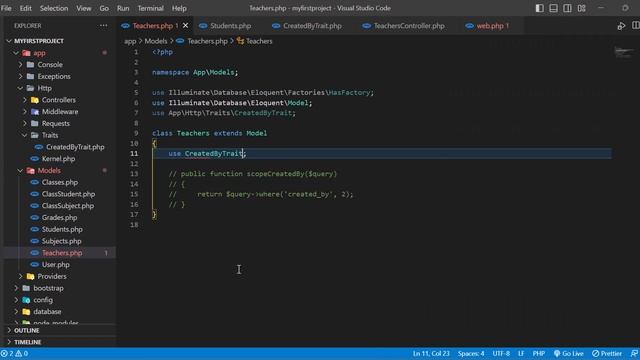 Lesson 15 Laravel Traits смотреть онлайн