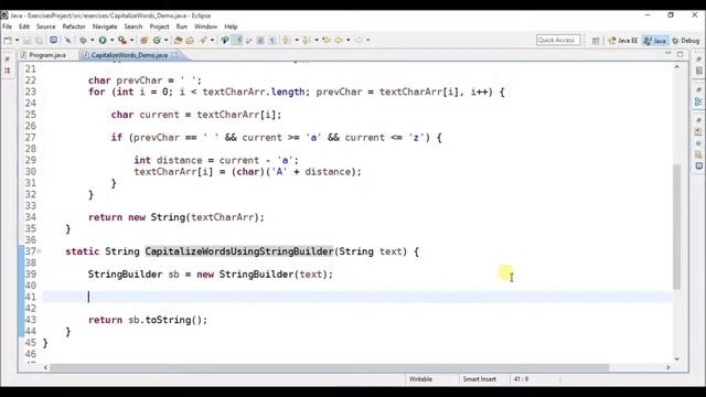 string titleize in java смотреть онлайн