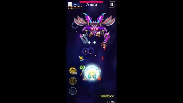Space Shooter Boss 37 - Paladin (No Revive) смотреть онлайн
