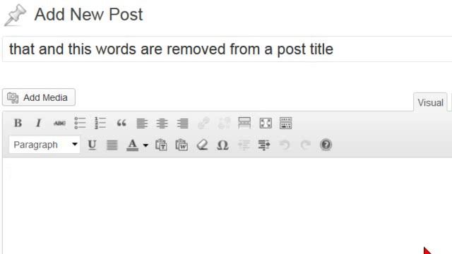 WordPress SEO Plugin Remove Stop Words смотреть онлайн