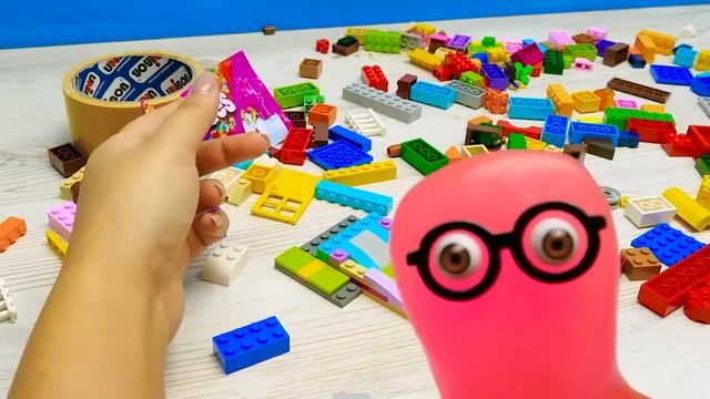 5 IDEAS de LEGO súper FÁCILES con Super Slime Sam смотреть онлайн