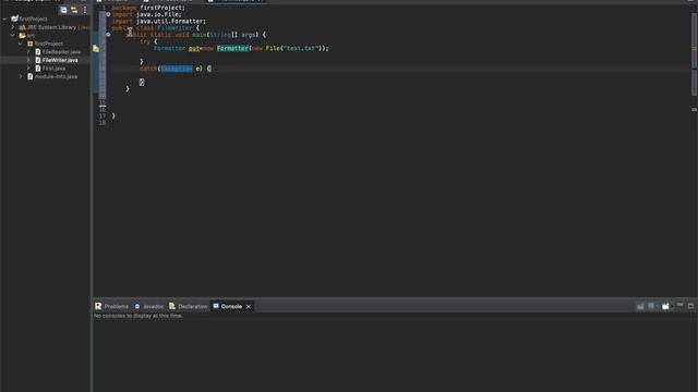 How to write to a File in Java using Formatter in 5 minutes? смотреть онлайн