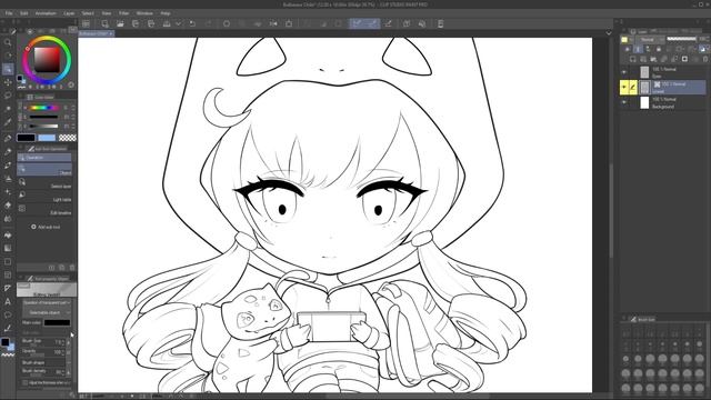 How To Change Your Lineart Brush Without Redrawing In Clip Studio Paint