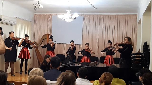 Ансамбль "Violin" - Луиз Бонфа - "Чёрный Орфей" ( Выступление в Сумгаитском Музыкальном Колледже ) смотреть онлайн