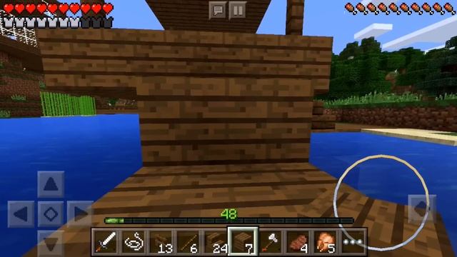 #12 Выживание в Майнкрафте 0.14.0 на Телефоне на русском. Minecraft PE 0.14.0 Survival. Кока Плей смотреть онлайн