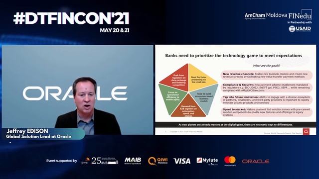 #DTFINCON21: Jeffrey Edison, Global Solution Lead, Oracle смотреть онлайн