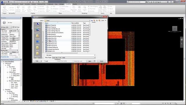 Leica Geosystems CloudWorx for Revit 1.1 Export to Family Tool смотреть онлайн