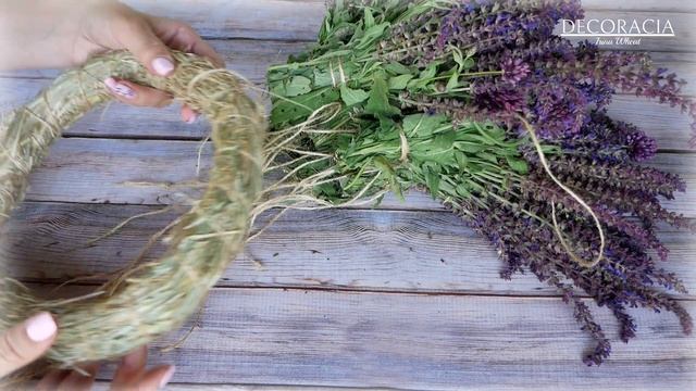 ВЕНОК ИЗ ПОЛЕВЫХ ЦВЕТОВ / WILD FLOWER WREATH