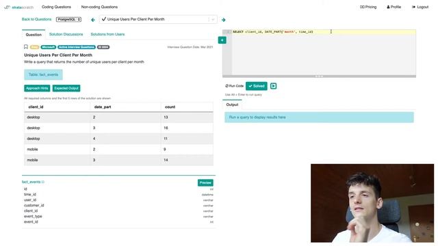 Microsoft SQL Interview Question for Data Scientists and Data Analysts (StrataScratch 2024) смотреть онлайн