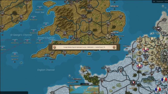 Strategic Command World War I Entente 1914 Campaign Part 22 смотреть онлайн
