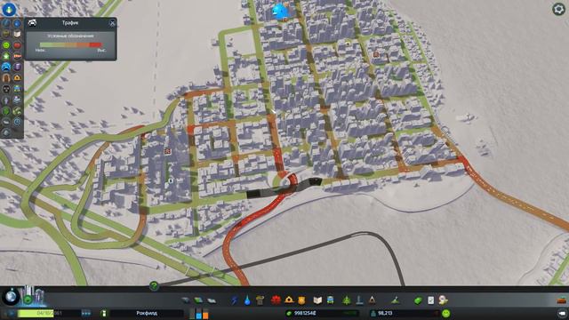 Мод на дороги!!! Интрижка - Cities Skylines. #28 смотреть онлайн
