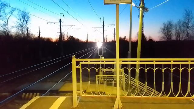 Скоростной поезд ЭВС1 "Сапсан" сообщением 777А "Санкт-Петербург-Москва Ленинградская". смотреть онлайн