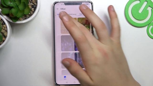 HUAWEI Mate 50 Pro | Настройка оформления - Как поменять обои на HUAWEI Mate 50 Pro смотреть онлайн