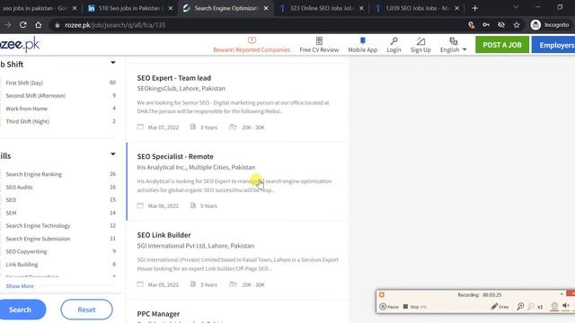 Search Engine Optimization (SEO): How to Find SEO Jobs in Pakistan? Scope, Jobs & Salaries of SEO! смотреть онлайн