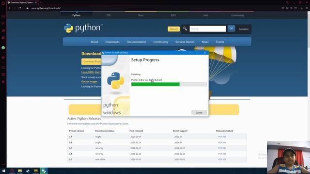 Python - Installing Python on Windows 10 смотреть онлайн