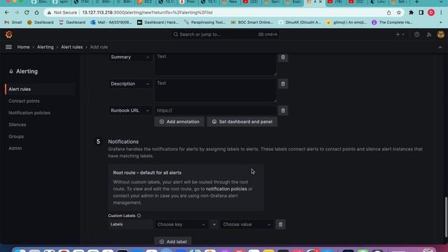 Grafana alert смотреть онлайн