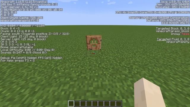 All Minecraft java block states. смотреть онлайн