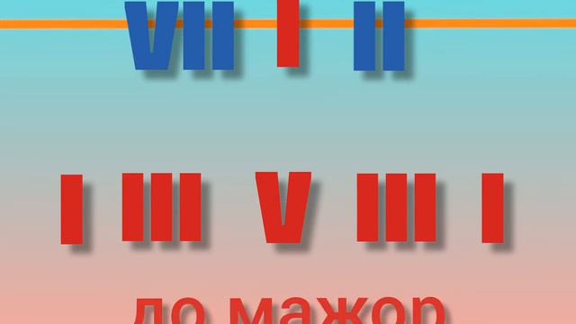 Попевка "Вводные ступени и тоническое трезвучие в мажоре" смотреть онлайн