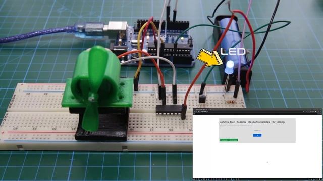 Arduino - Johnny-five - ResponsiveVoice - Nodejs - Firebase IOT örnek proje смотреть онлайн