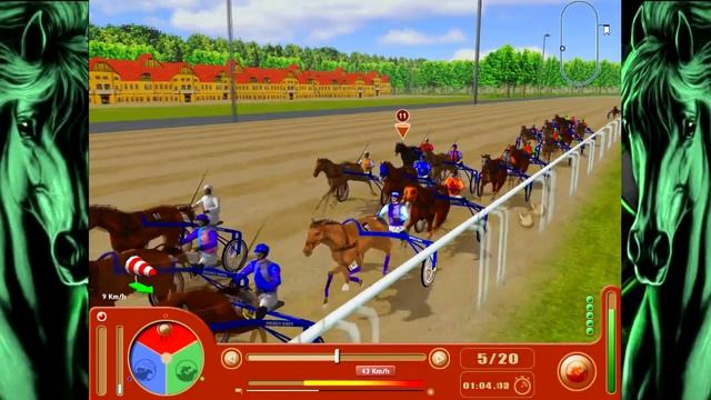 Horse Racing Manager Star Stable Harness Horse Racing Final Stretch Game #5 смотреть онлайн