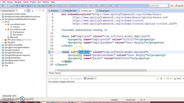 52.@Qualifier Annotation in Spring смотреть онлайн
