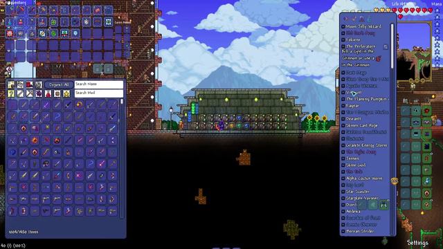 Nori's Modded Terraria #9: Rain Charm & Loot Magnet! смотреть онлайн
