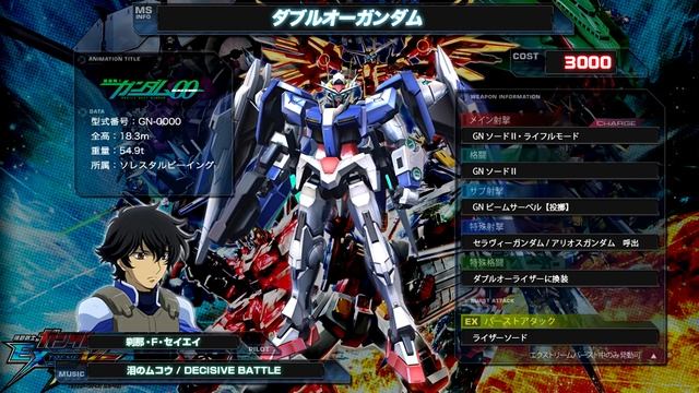 Gundam Extreme VS Full Boost - DECISIVE BATTLE extended смотреть онлайн